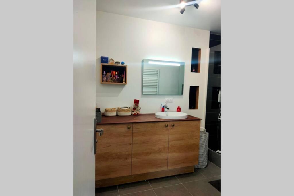 Logement entier+ jardin privé et parking 2places Rouen Esterno foto